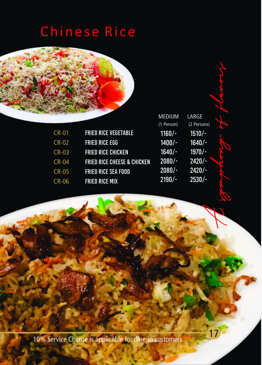 Menu Page 18